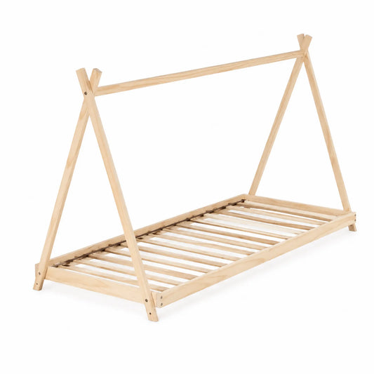 Kinderbett aus Holz in Zeltform 208cm x 98cm x 140cm